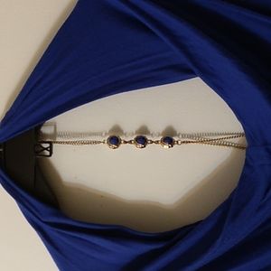 Royal blue shirt